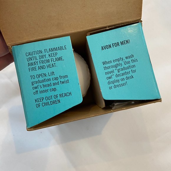 Avon Dr Hoot Vintage Wild Country After Shave 4 Fl Oz NOS Smart Owl Full Bottle - Picture 5 of 11